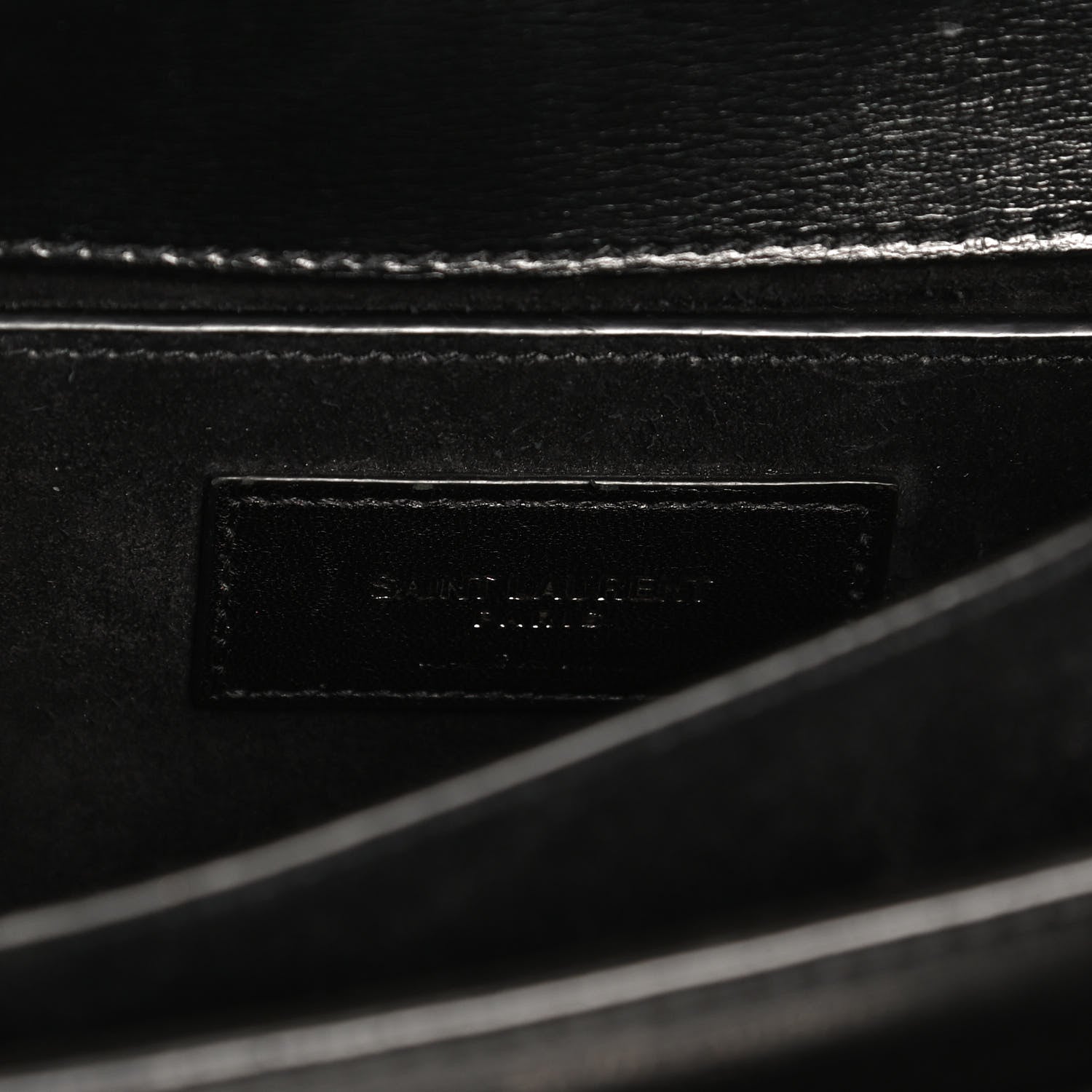 Saint Laurent Calfskin Medium Monogram Sunset Black 5 of 11