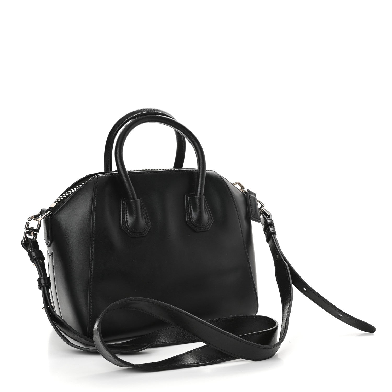 Givenchy Shiny Lord Calfskin Mini Antigona Black 3 of 12