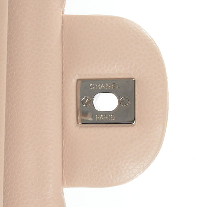 Chanel Caviar Quilted Jumbo Double Flap Light Pink 7 of 8