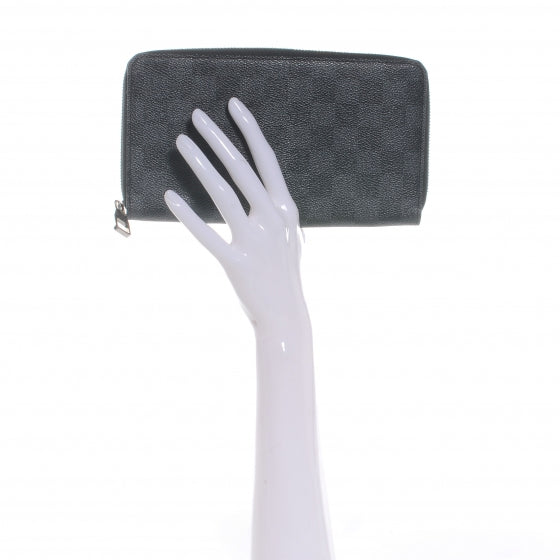 Louis Vuitton Damier Graphite Zippy Organizer Wallet 2 of 7