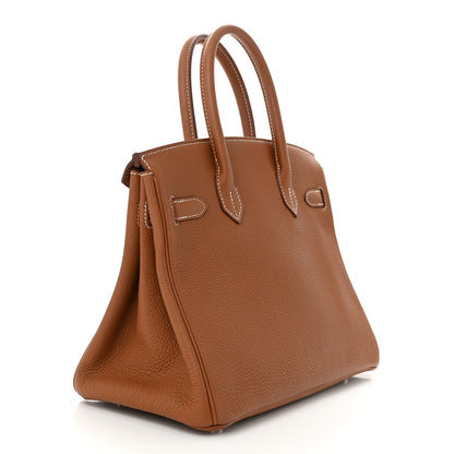 Hermes Togo Birkin 30 Gold 3 of 10