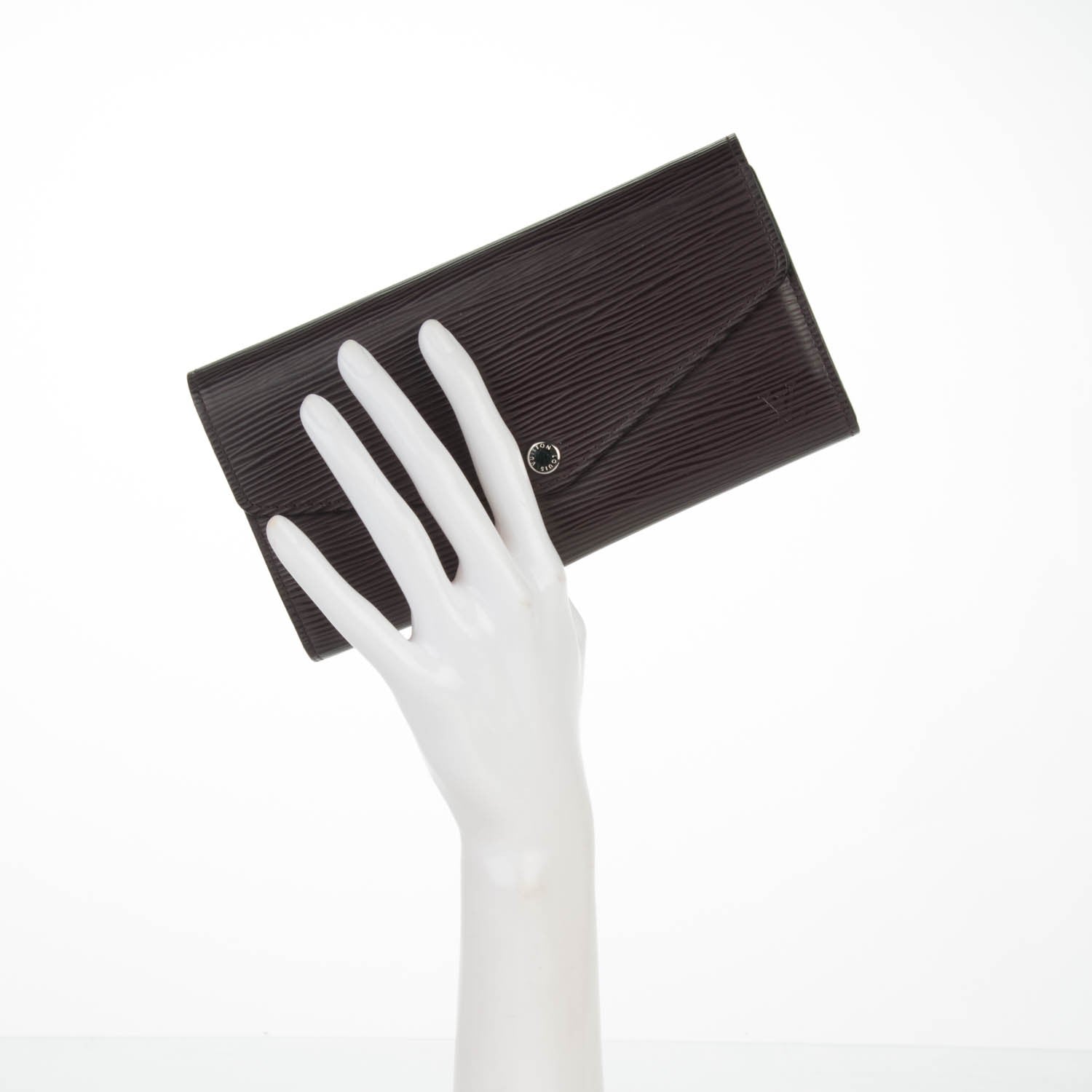 Louis Vuitton Epi Sarah Wallet NM Quetsche 2 of 7