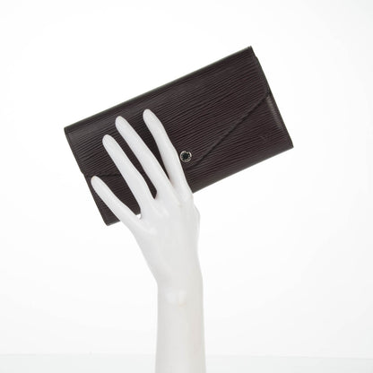 Louis Vuitton Epi Sarah Wallet NM Quetsche 2 of 7