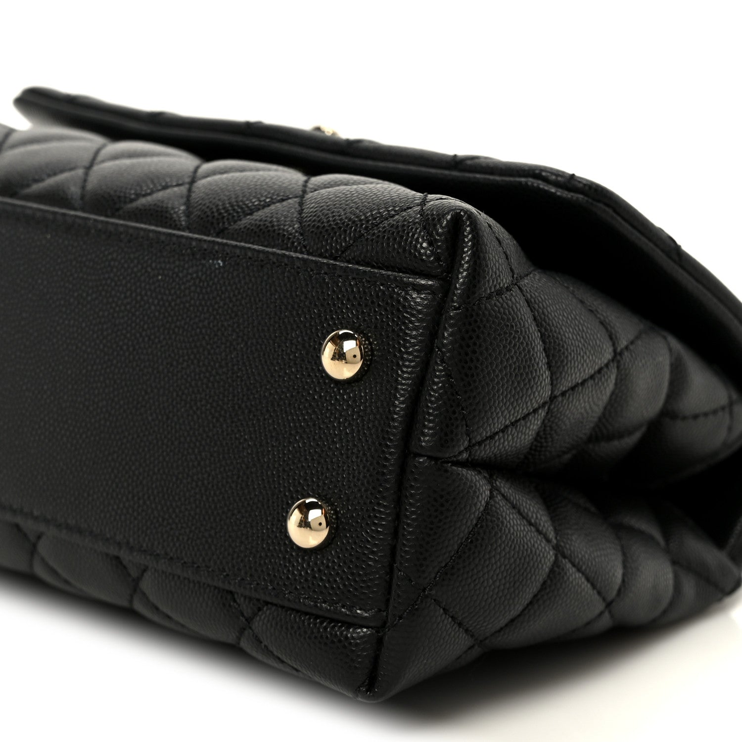 Chanel Caviar Quilted Mini Coco Handle Flap Black 11 of 11