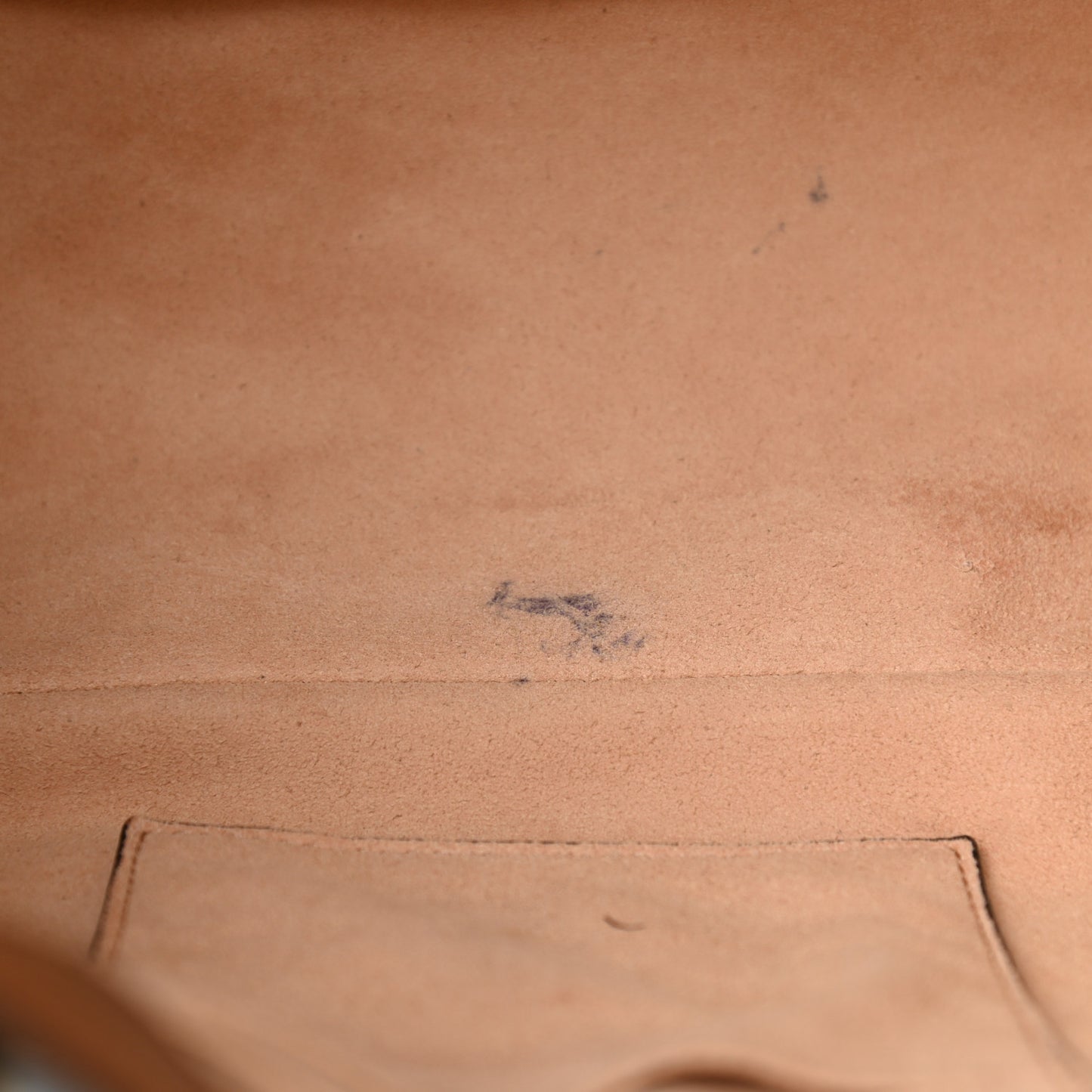 Soft GG Supreme Monogram Small Crossbody Tote Beige Cuir