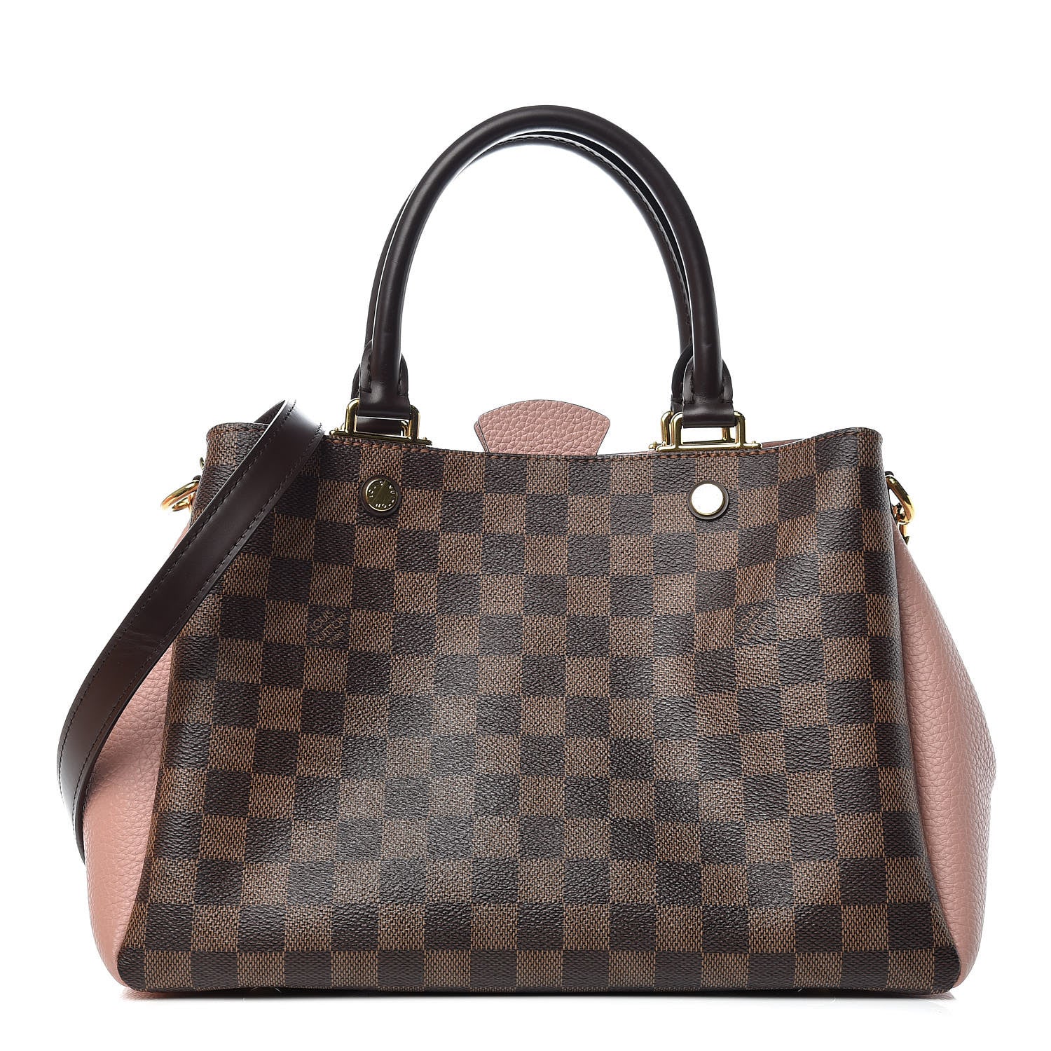 Louis Vuitton Damier Ebene Cuir Taurillon Brittany Magnolia 1 of 8