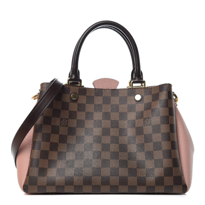 Louis Vuitton Damier Ebene Cuir Taurillon Brittany Magnolia 1 of 13