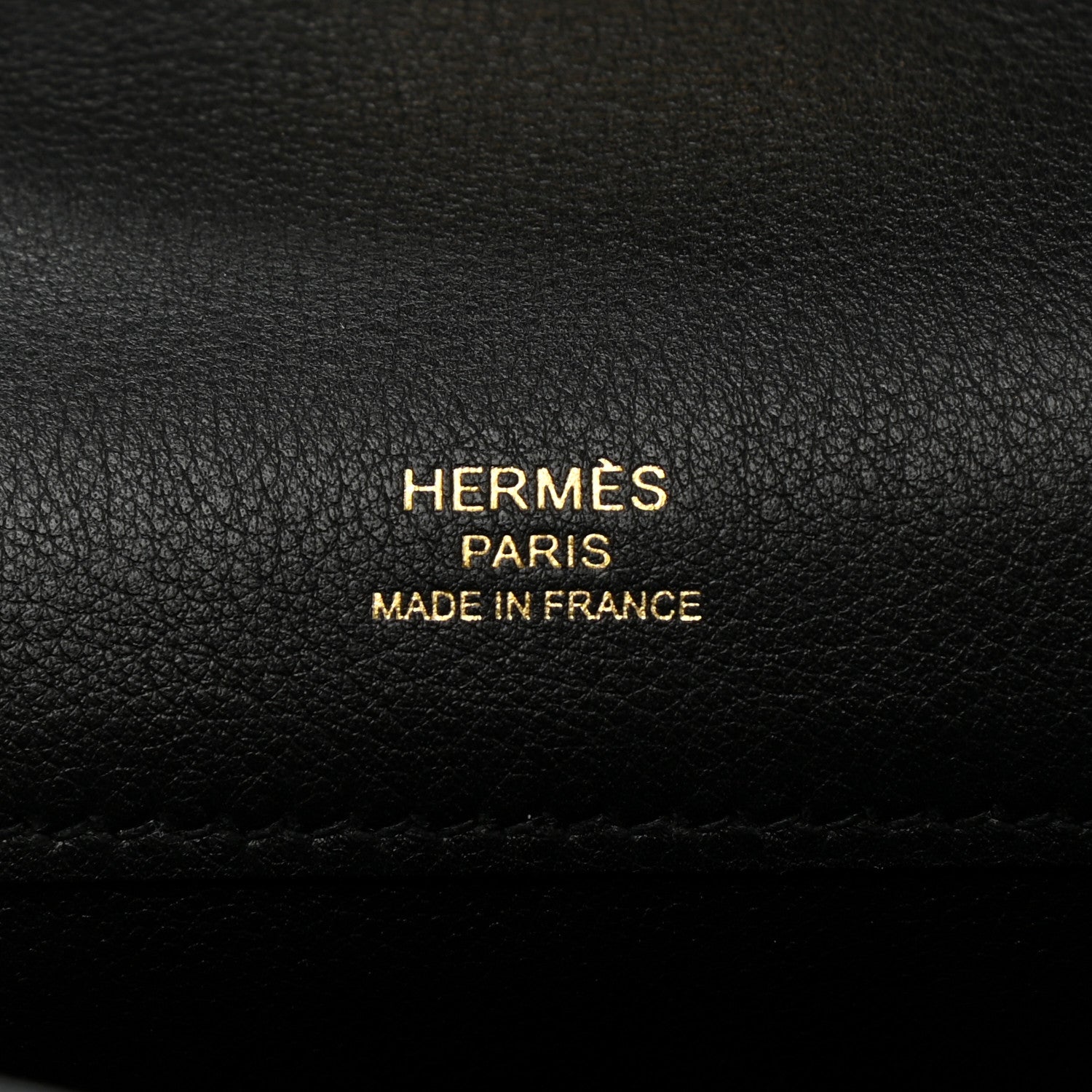 Hermes Swift Kelly Cut Clutch Pochette Black 7 of 9