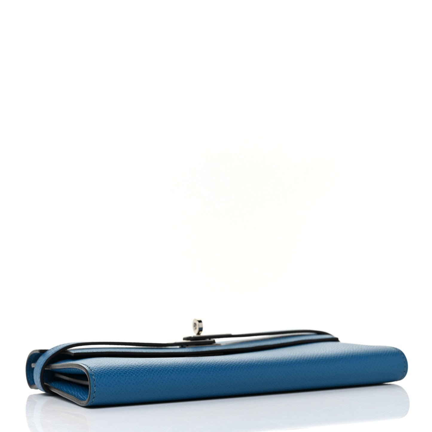 Epsom Kelly Longue Wallet Bleu Izmir