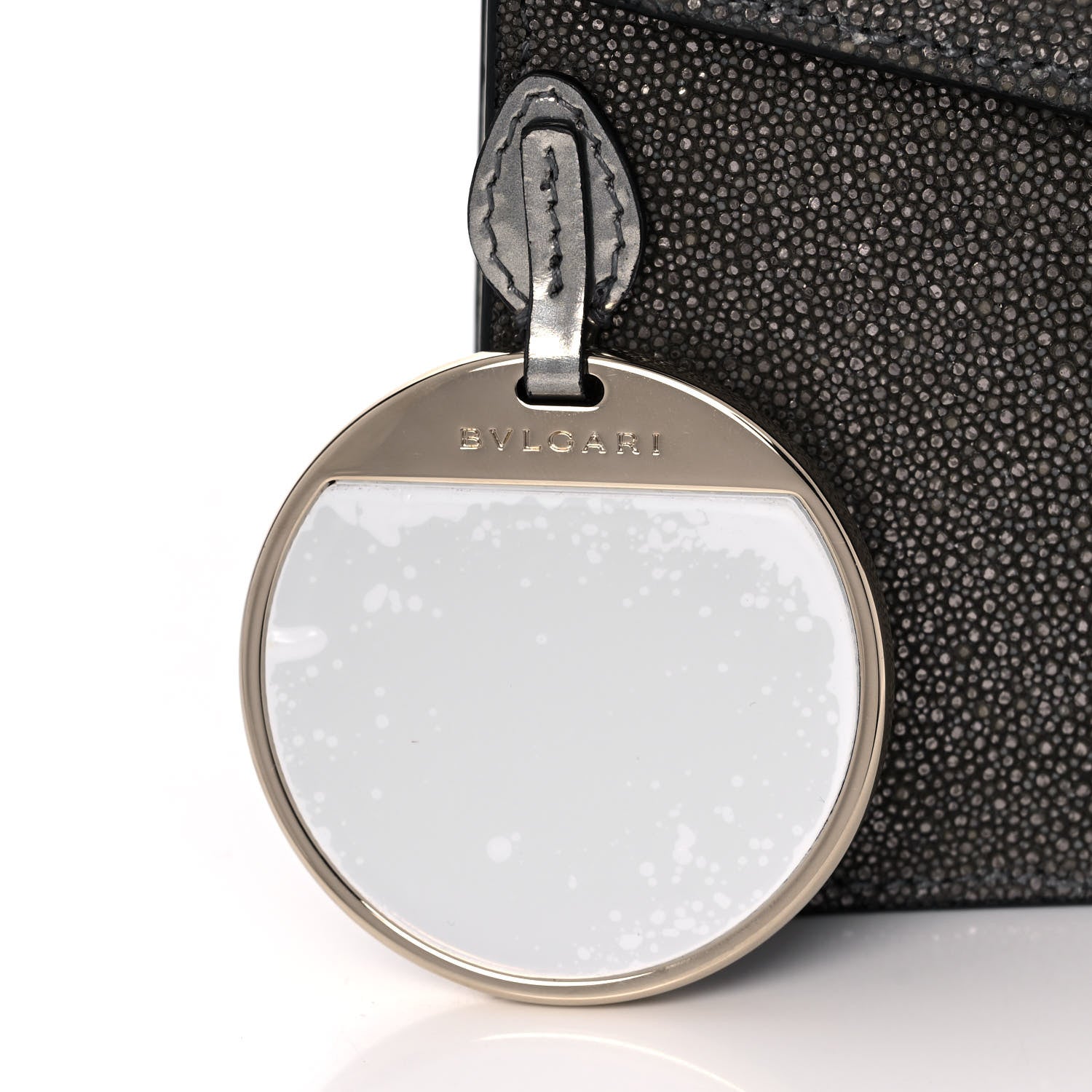 Bulgari Stingray Patent Serpenti Forever Crossbody Grey 12 of 15
