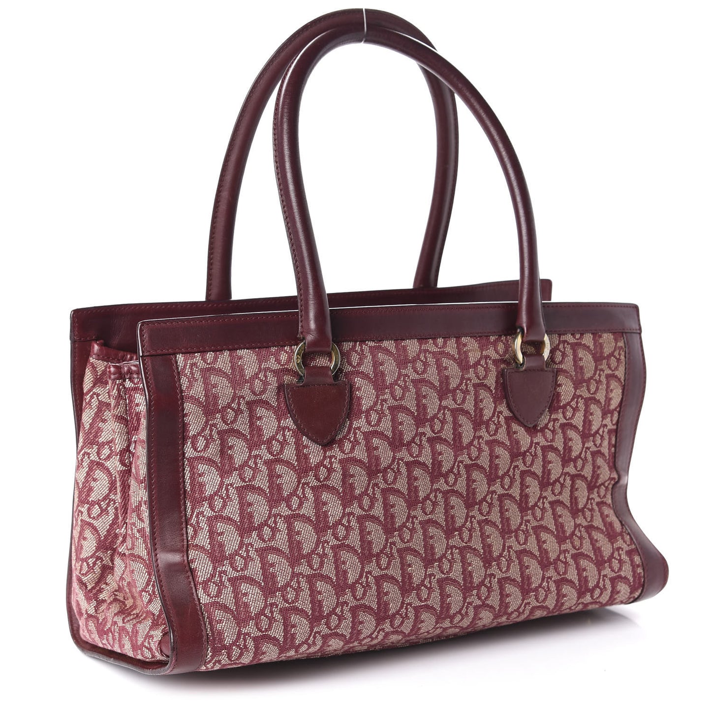 Monogram Tote Red