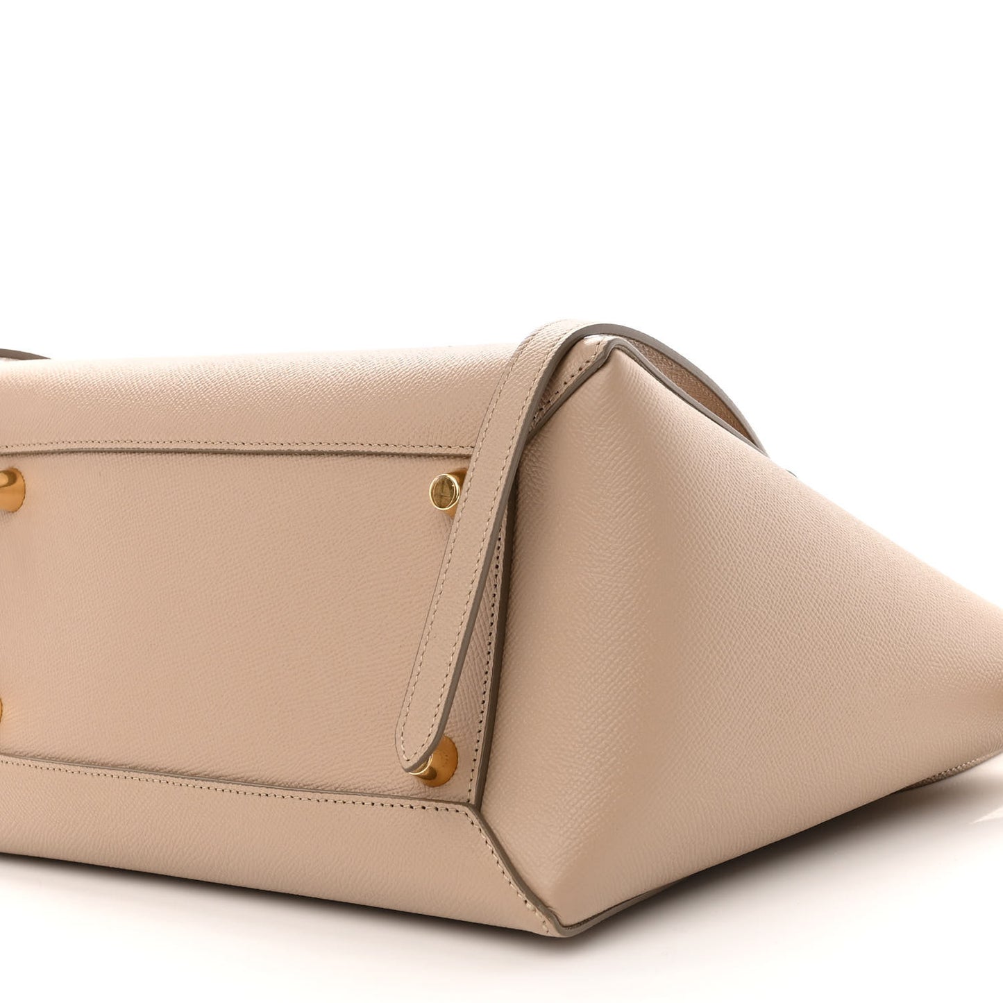 Grained Calfskin Mini Belt Bag Light Taupe