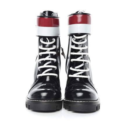 Louis Vuitton Patent Calfskin Star Trail Ankle Boots 36 Black 2 of 7