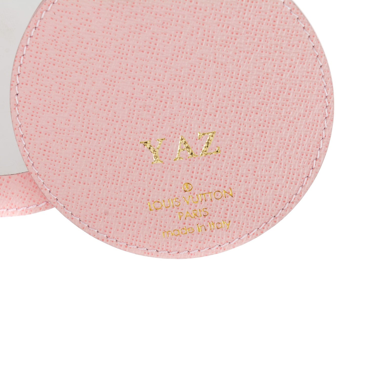 Monogram LV Mirror Key Holder Rose Ballerine