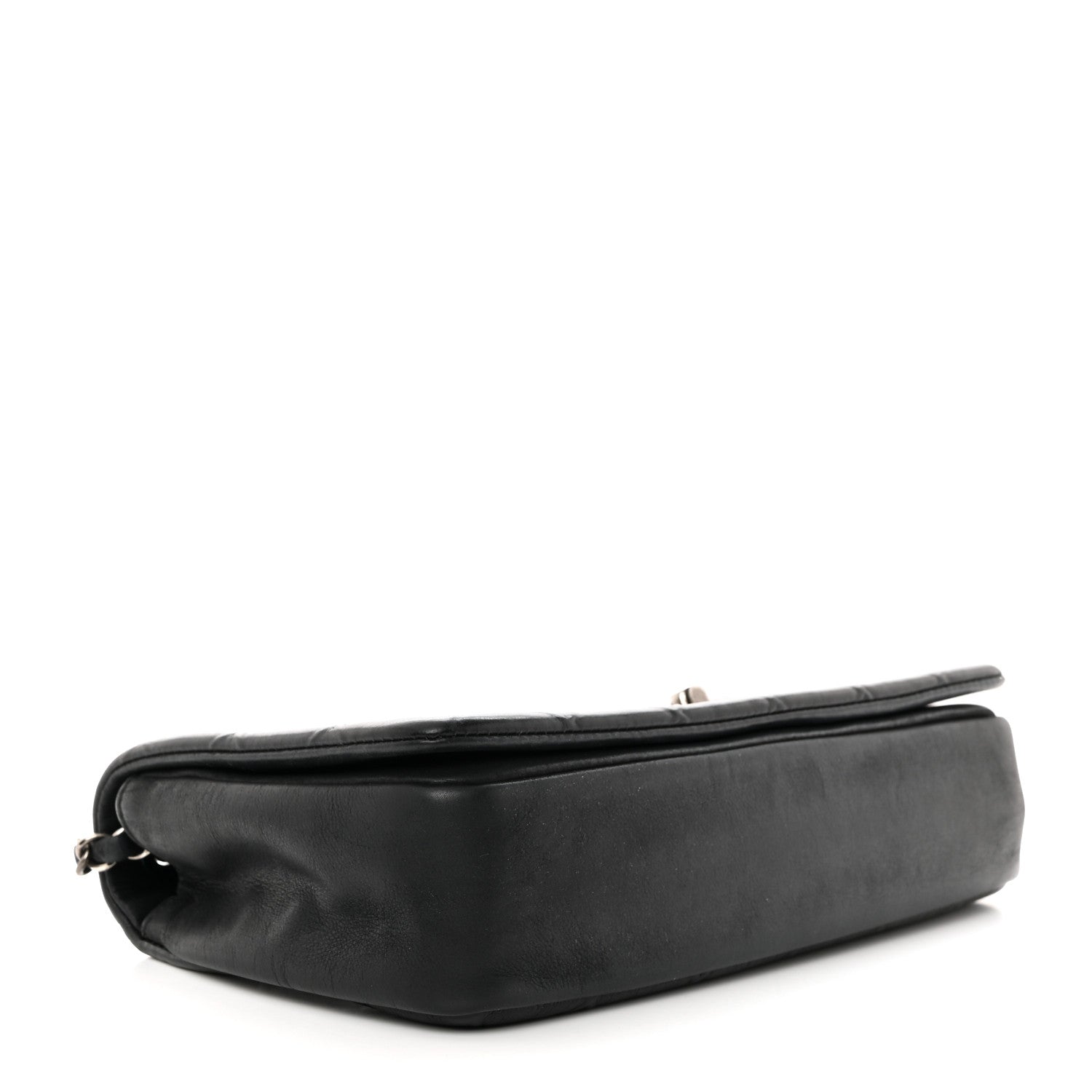 Chanel Calfskin Diamond Embossed New Chic Flap Black 4 of 10
