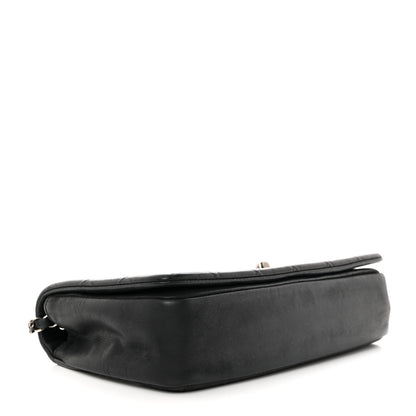 Chanel Calfskin Diamond Embossed New Chic Flap Black 4 of 10