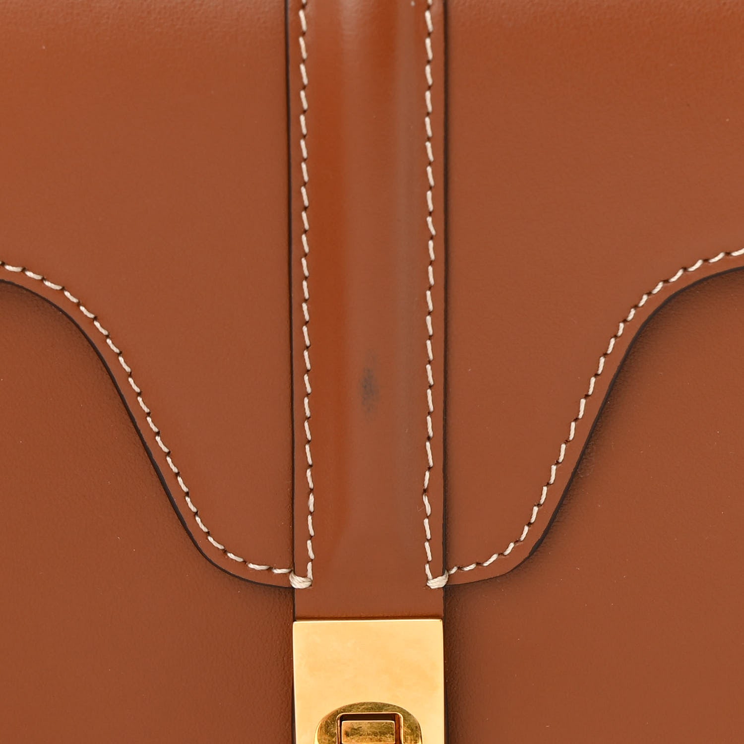 Celine Smooth Calfskin Teen Soft 16 Shoulder Bag Tan 12 of 13