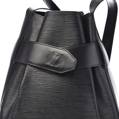 Louis Vuitton Epi Sac D'Epaule Black 9 of 9