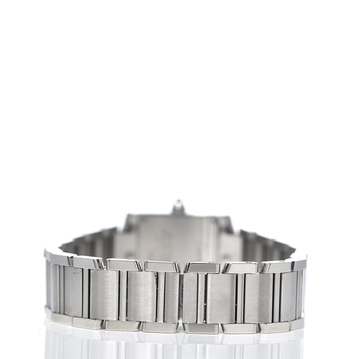 Cartier Stainless Steel 20mm Tank Francaise Quartz Watch 4 of 7