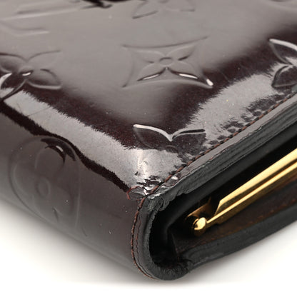 Louis Vuitton Vernis French Purse Wallet Amarante 14 of 14