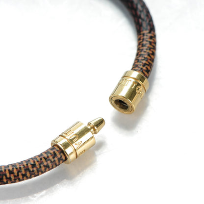 Louis Vuitton Damier Ebene Keep It Bracelet 19 4 of 4