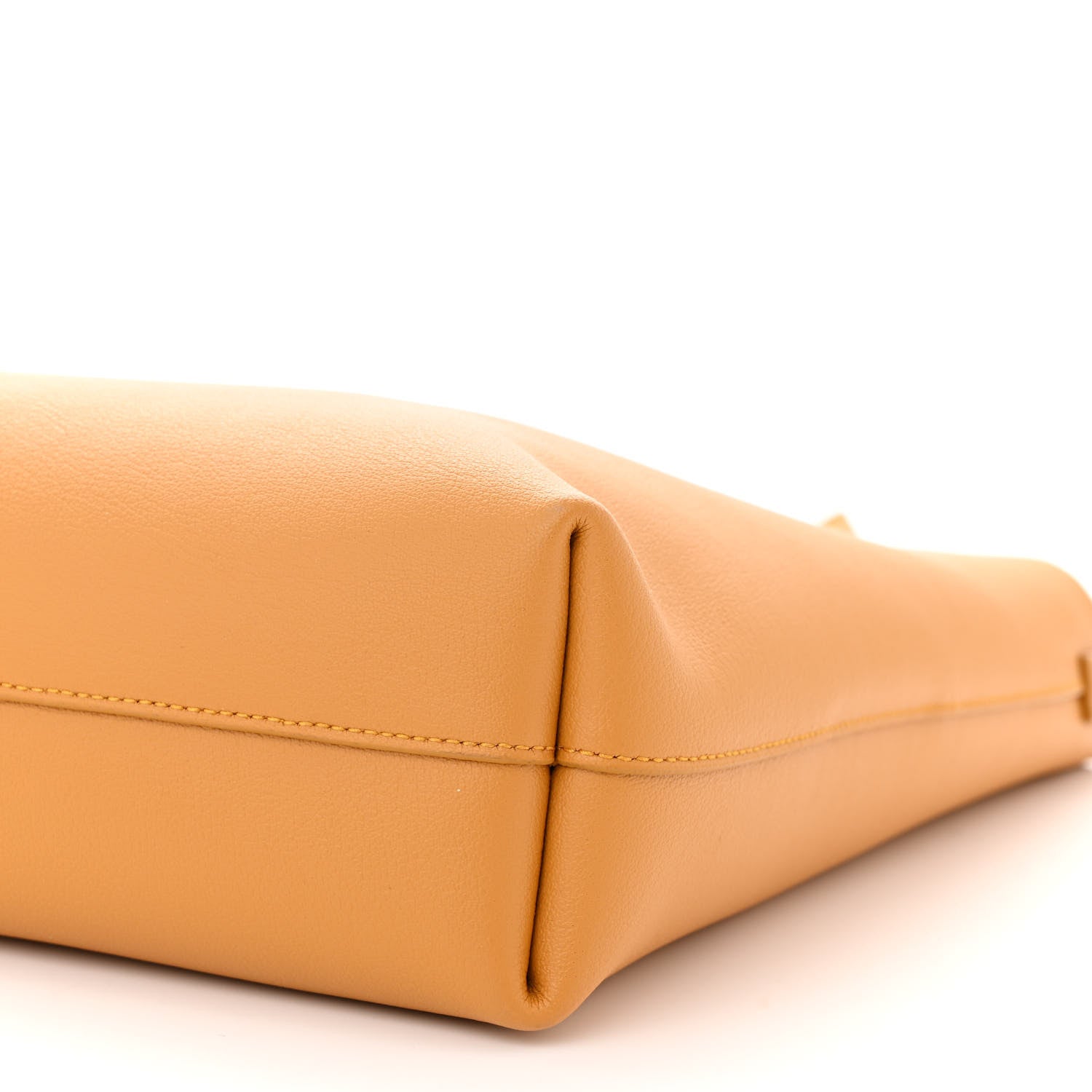 Saint Laurent Calfskin Toy Shopping Tote Cheddar 10 of 10