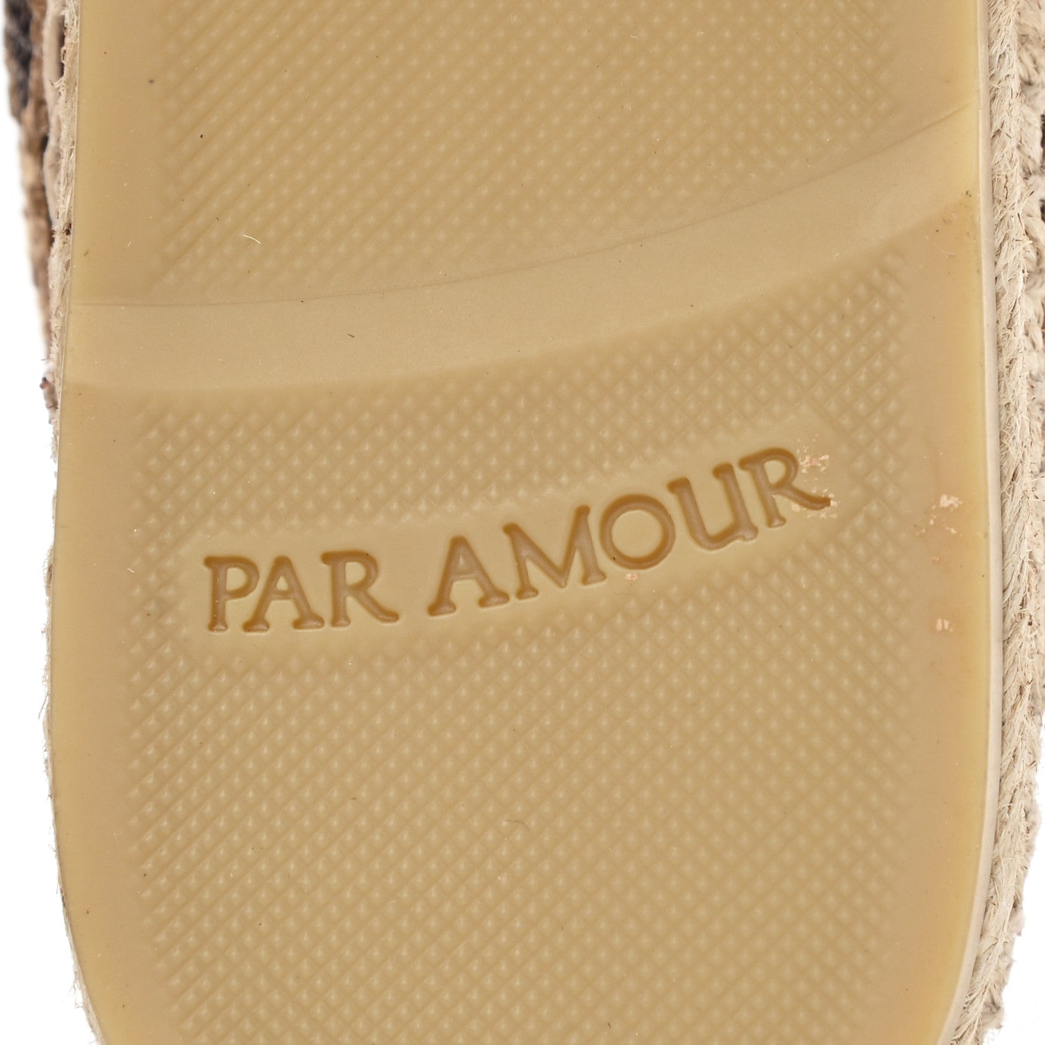 Gucci Lame Nappa GG Monogram Espadrilles 36 Brown Beige Light Bronze 7 of 11