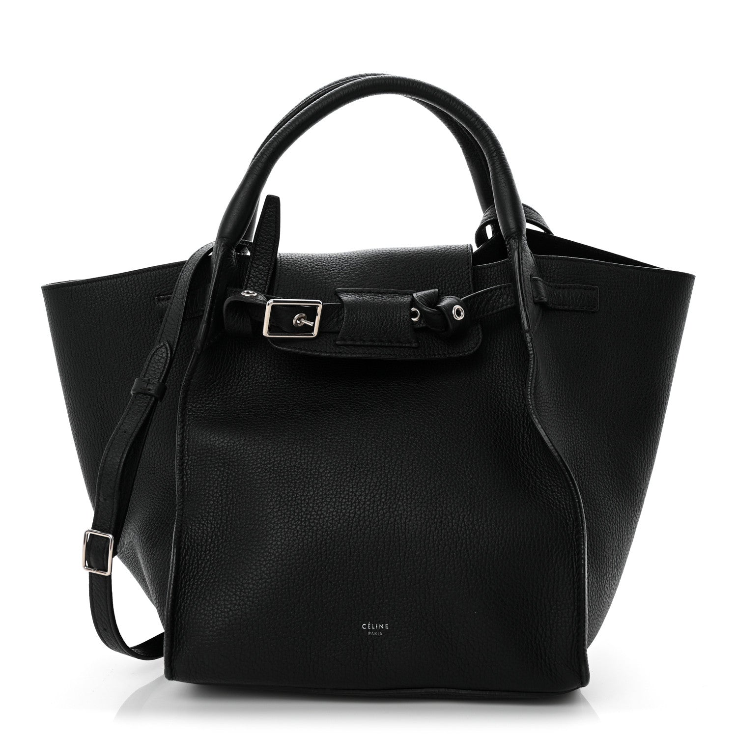 Celine Supple Grained Calfskin Small Big Bag Black 1887219
