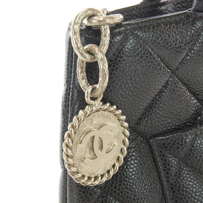 Chanel Caviar Medallion Tote Black 8 of 8