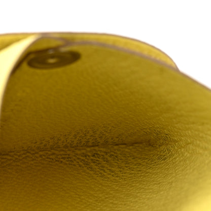 Hermes Chevre Mysore Bastia Coin Purse Lime 10 of 10