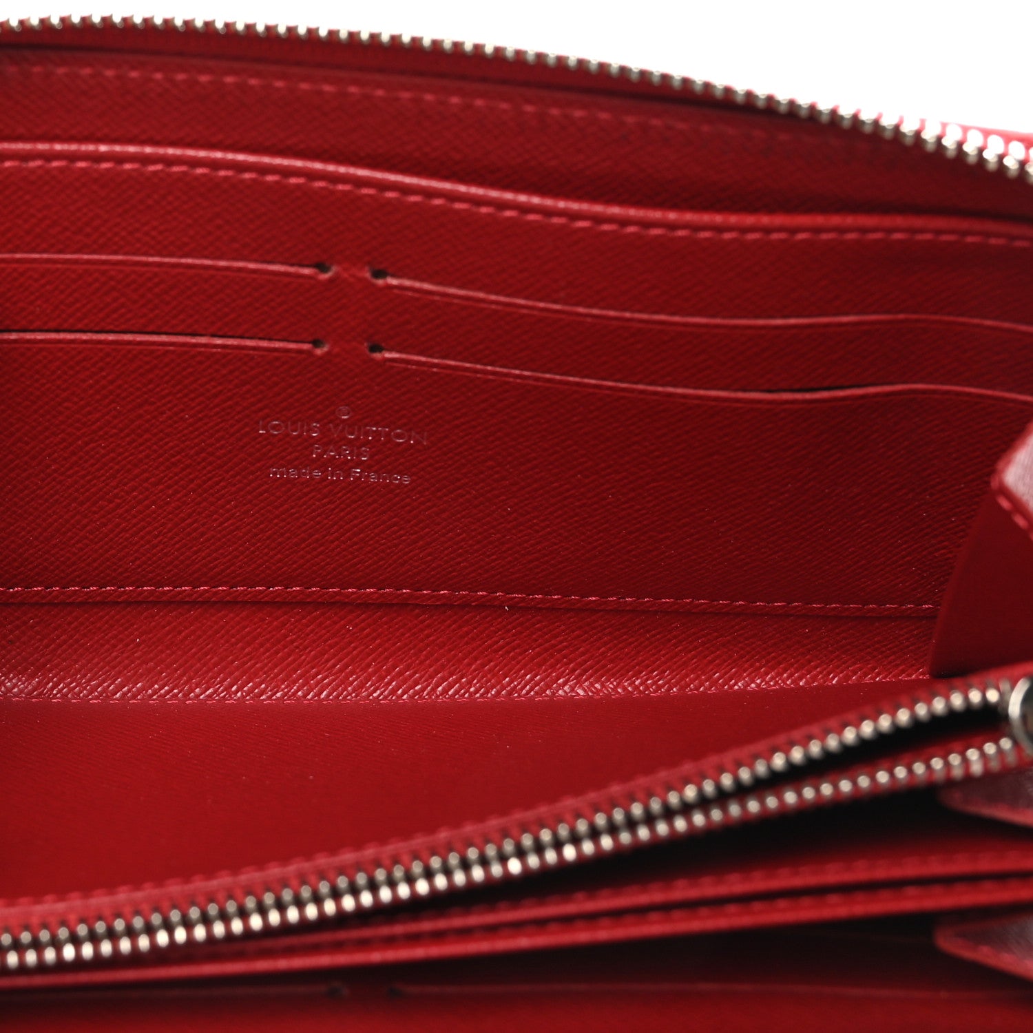 Louis Vuitton Epi Zippy Wallet Rouge 6 of 8