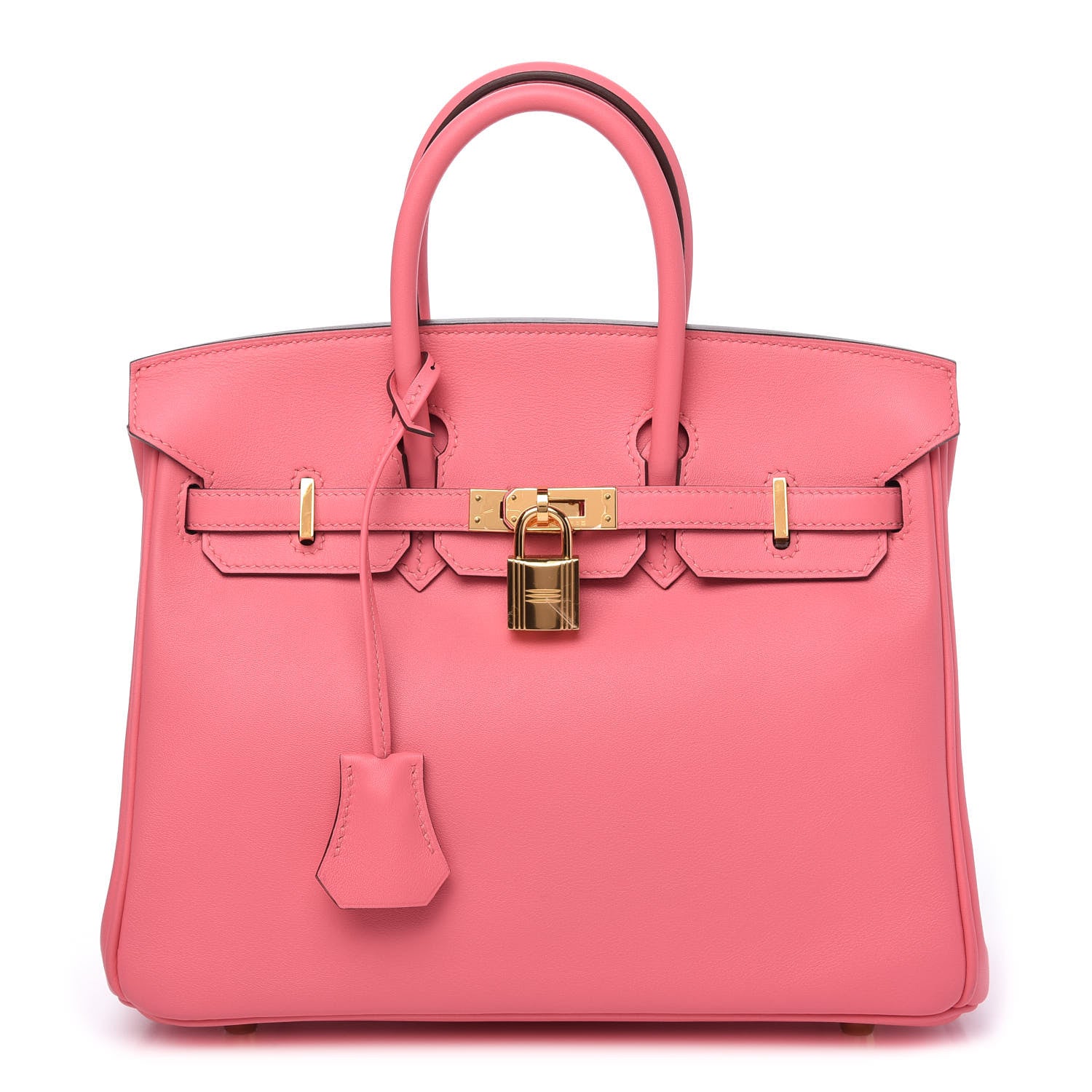 Hermes Swift Birkin 25 Rose Azalee 1 of 11