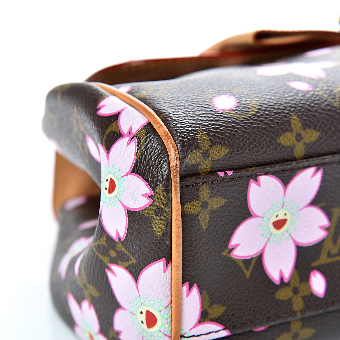 Monogram Cherry Blossom Sac Retro Bag Brown
