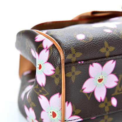Louis Vuitton Monogram Cherry Blossom Sac Retro Bag Brown 8 of 17