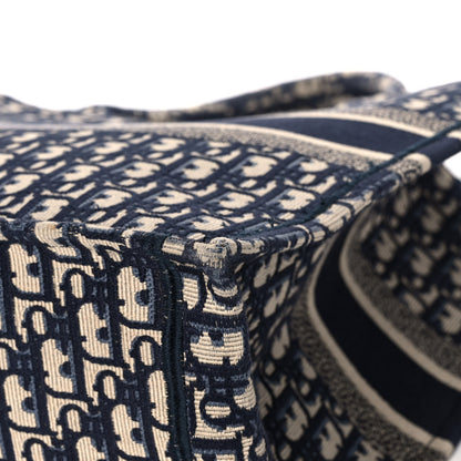 Christian Dior Oblique Book Tote Blue Multicolor 12 of 14