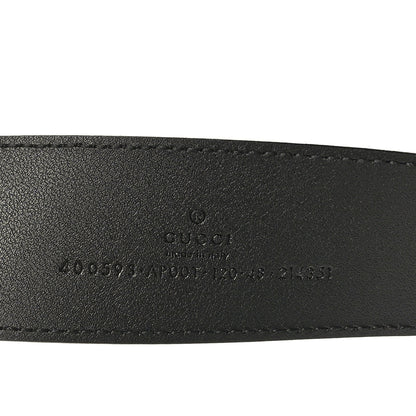 Gucci Calfskin Double G 40mm Belt 120 48 Black 4 of 6