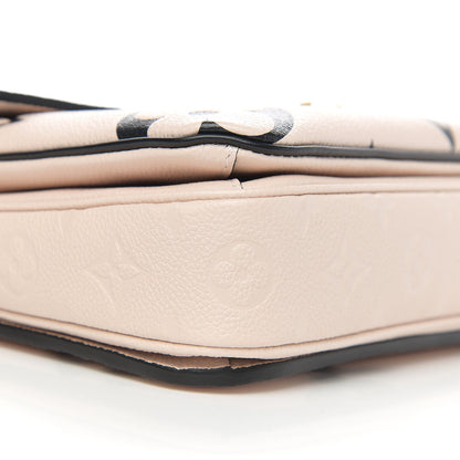 Louis Vuitton Empreinte Monogram Giant Crafty Pochette Metis Creme Black 7 of 8
