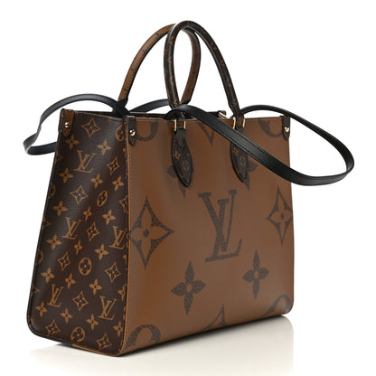 Louis Vuitton Reverse Monogram Giant Onthego MM 3 of 9