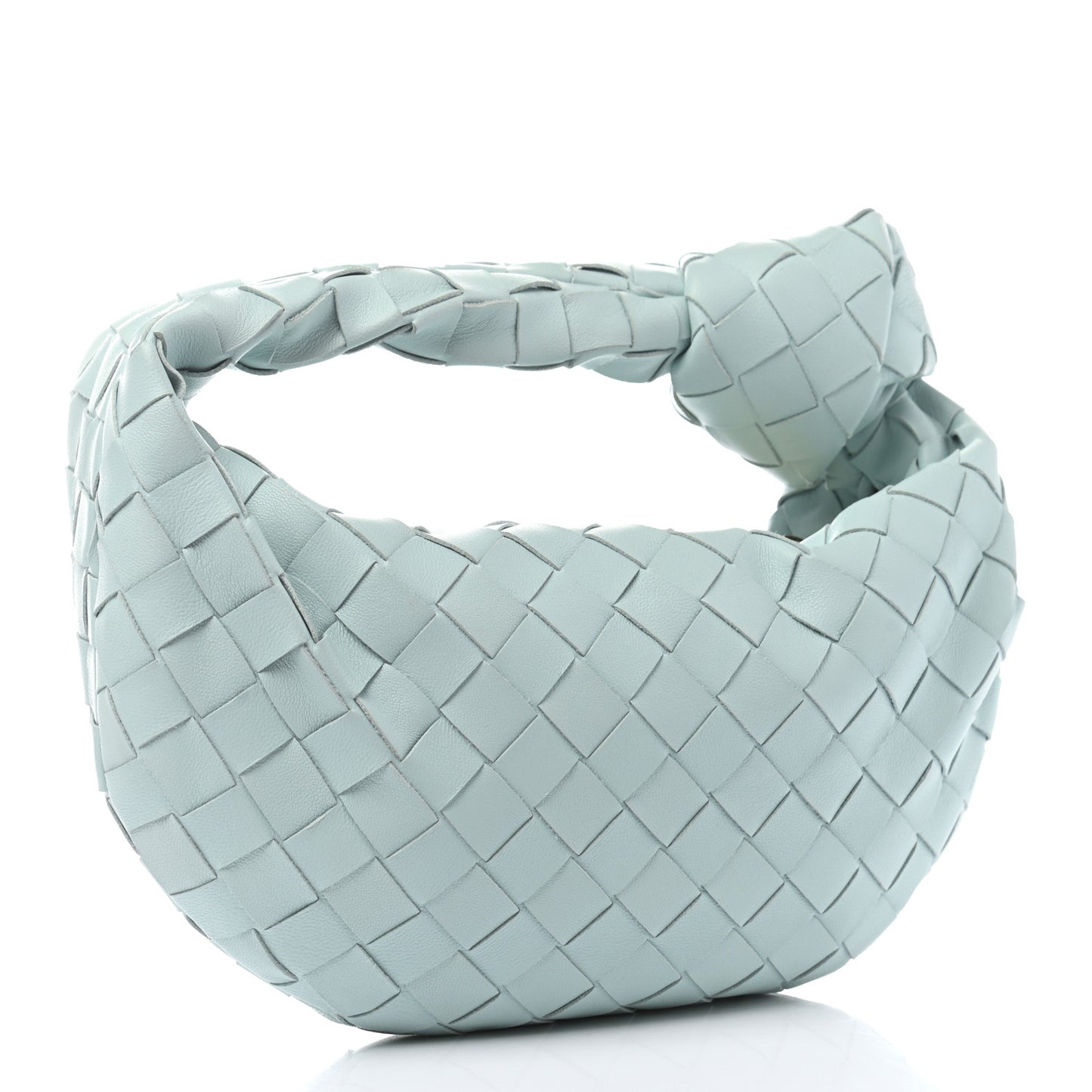 Nappa Intrecciato Mini Jodie Teal Washed