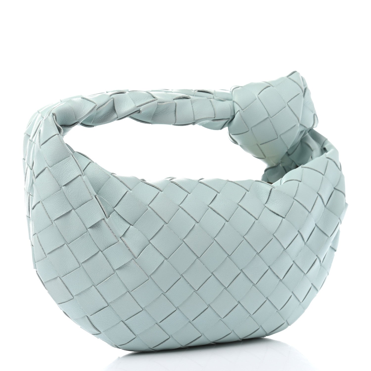 Bottega Veneta Nappa Intrecciato Mini Jodie Teal Washed 3 of 11