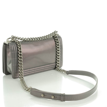 Chanel Glazed Calfskin Medium Boy Flap Iridescent 3 of 8
