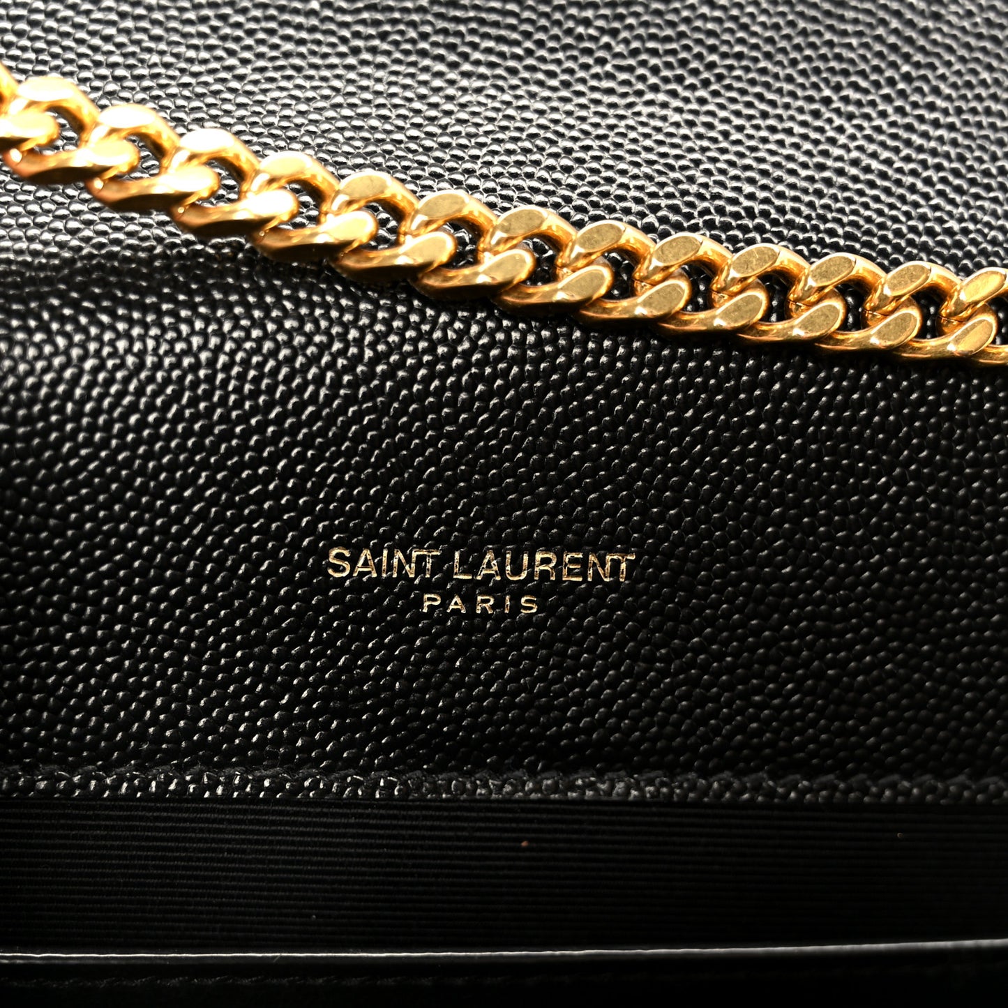 Grain De Poudre Small Monogram Kate Satchel Black