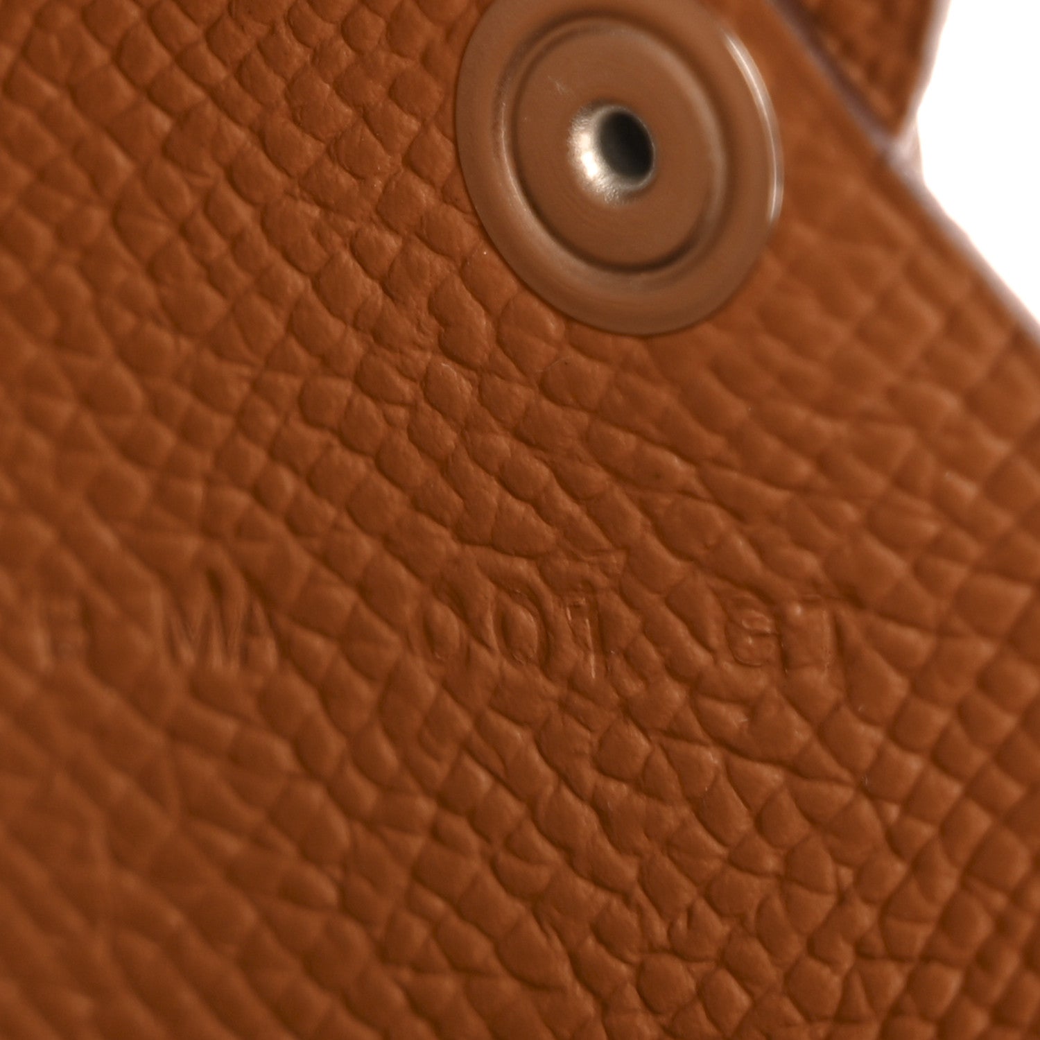Hermes Epsom Calvi Card Case Gold 7 of 8