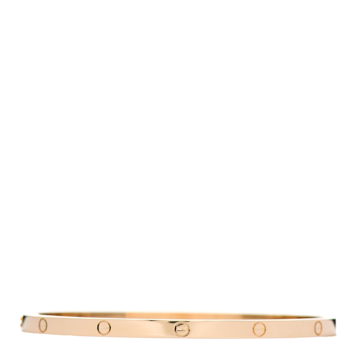 18K Yellow Gold Small LOVE Bracelet 18