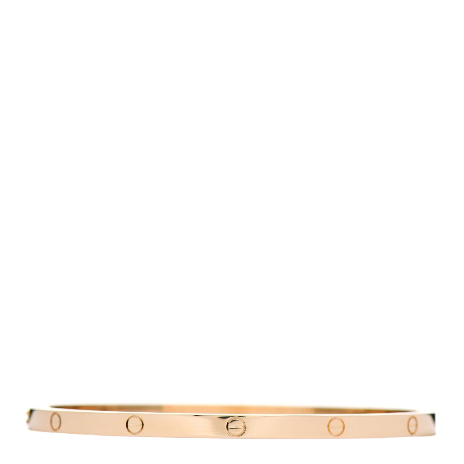 Cartier 18K Yellow Gold Small LOVE Bracelet 18 1 of 5