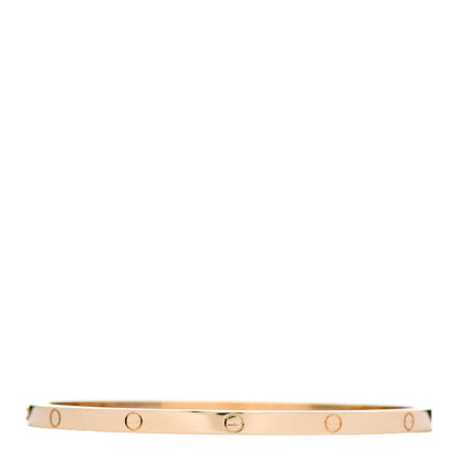 Cartier 18K Yellow Gold Small LOVE Bracelet 18 1 of 5