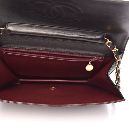 Chanel Lambskin Quilted Medium Single Flap Black 5 of 11