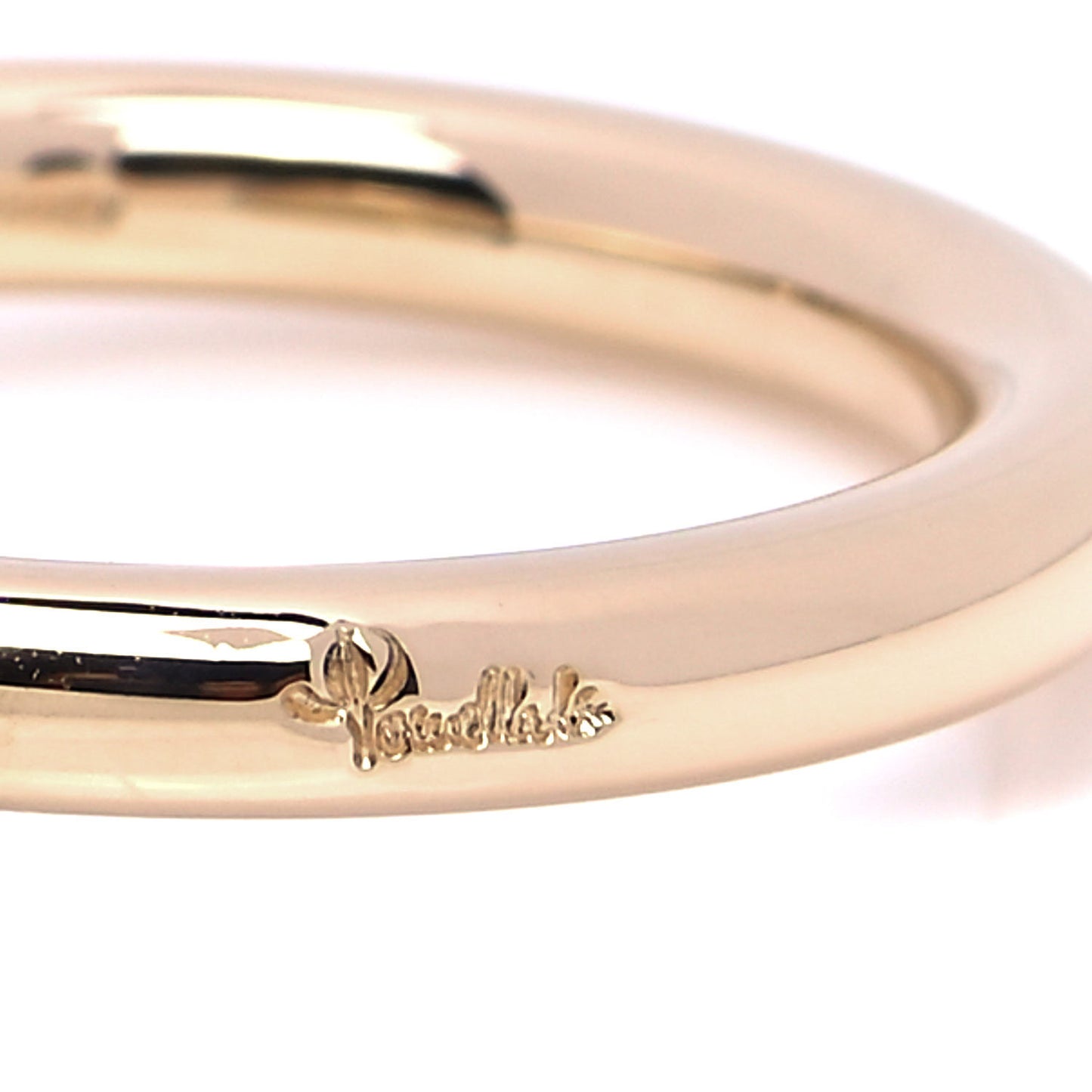 18K Rose Gold Prasiolite Classic Nudo Ring 45 3.5