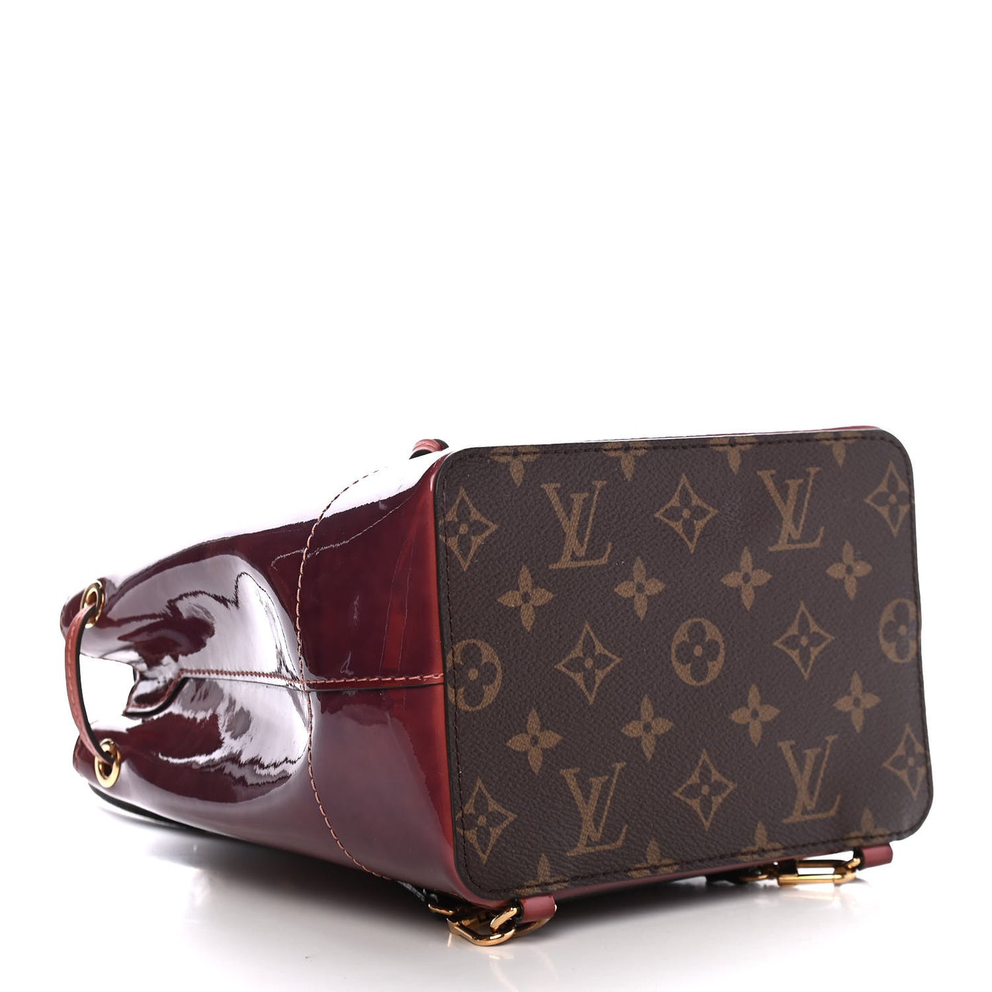 Patent Monogram Hot Springs Backpack Vieux Rose