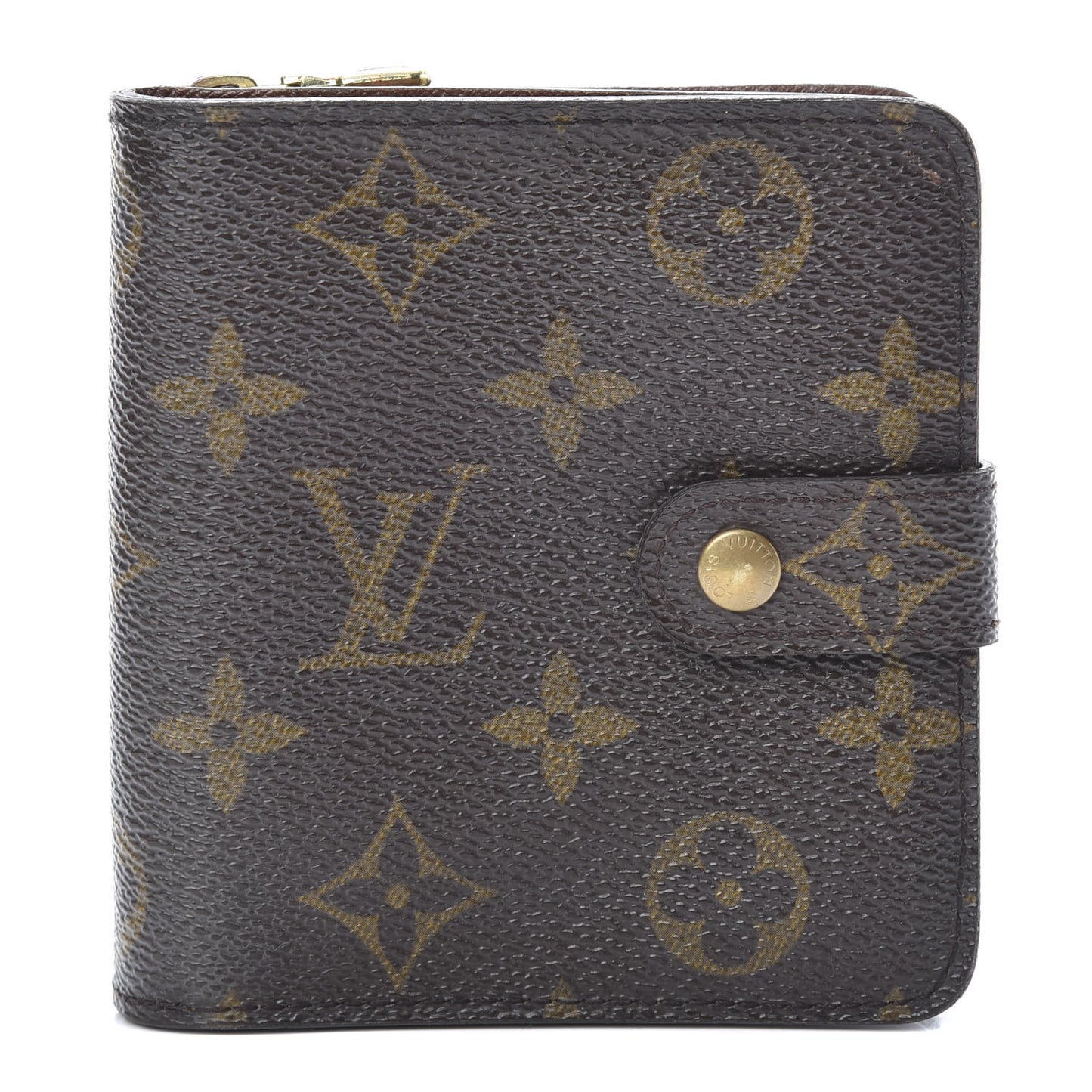 Monogram Compact Zippe Zipped Wallet
